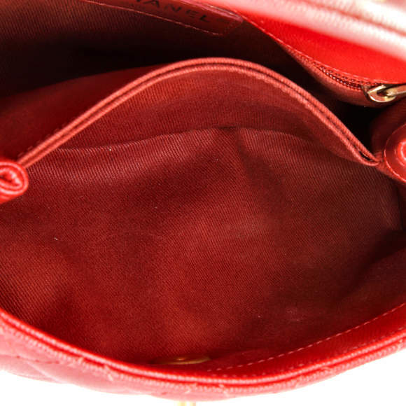 Chanel Mini Coco Top Handle Bag Quilted Caviar - Picture 5 of 7